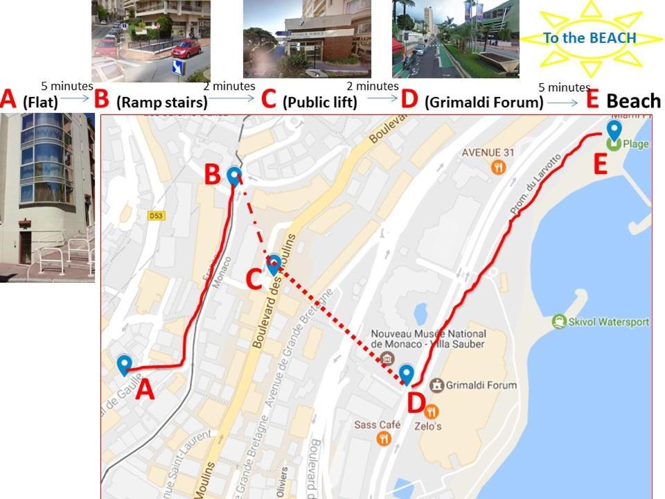 Monaco Terrace Apartment Бюсолей Екстериор снимка